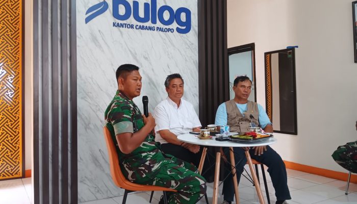 Bulog Cabang Palopo Bersama Dandim 1403/Palopo, LO Bulog Sulselbar, dan Awak Media Gelar Coffee Morning Sergap