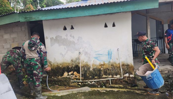 Satgas TMMD ke-124 Bergerak Percepat Proses Pembangunan MCK di Desa Pincara