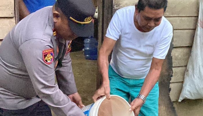 Ciptakan Situasi Kamtibmas yang Kondusif Jelang PSU, Polsek Wara Selatan Amankan 75 Liter Ballo