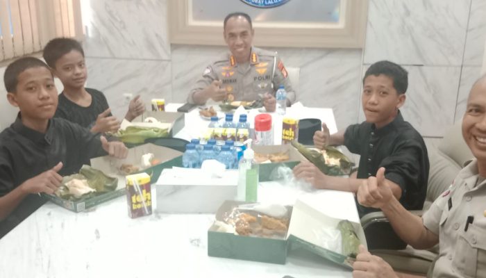 Sentuhan Manis dari Dirlantas Polda Sulsel, Tiga Anak Dibawah Umur Diberi Pembinaan Humanis