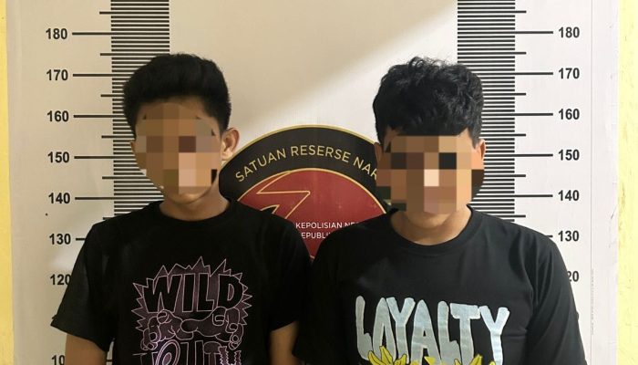 Tunjukkan Komitmen Berantas Peredaran Narkotika, Satres Narkoba Polres Palopo Amankan 2 Pemuda Asal Luwu