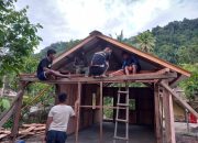 Satgas TMMD ke-124 Kodim 1403/Palopo Terus Rehab Rumah Tidak Layak Huni di Desa Pincara