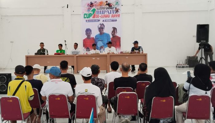 Kejuaraan Tenis Meja Bupati Cup I se-Luwu Raya-Toraja Resmi Dibuka