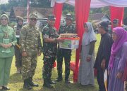 Kasdam XIV/Hasanuddin Tutup Program TMMD Ke-124 di Desa Pincara Luwu Utara
