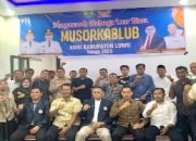 Suryanto Terpilih Secara Aklamasi Sebagai Formatur Ketua KONI Luwu Periode 2025-2029
