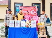 Sambut HUT Bhayangkara ke-79, Polsek Bupon Bersama Bhayangkari Gelar Bakti Sosial