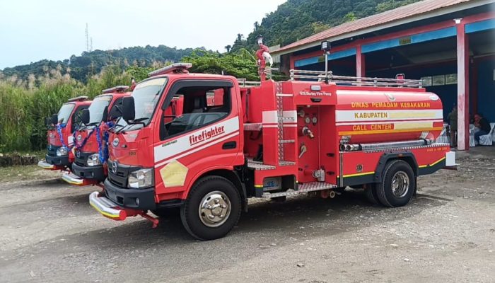 Pemadam Kolut Miliki 3 Unit Armada Baru, Bupati Harap Darurat Kebakaran Cepat Tertangani