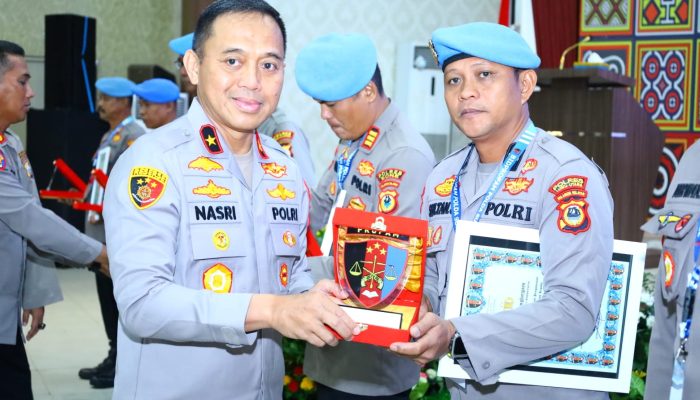 Rakernis Bidang Propam Polda Sulsel, Polres Luwu Utara Raih Penghargaan Terbaik II