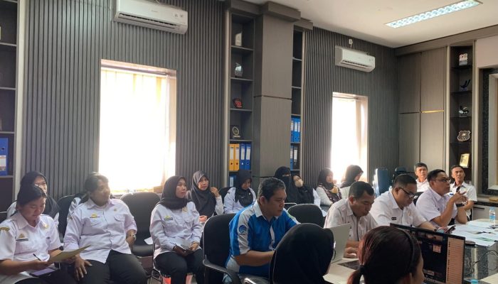 Staf Ahli Bidang Kesejahteraan Rakyat Setda Kota Palopo Pimpin Rapat Bimtek Penginputan pada Portal RB