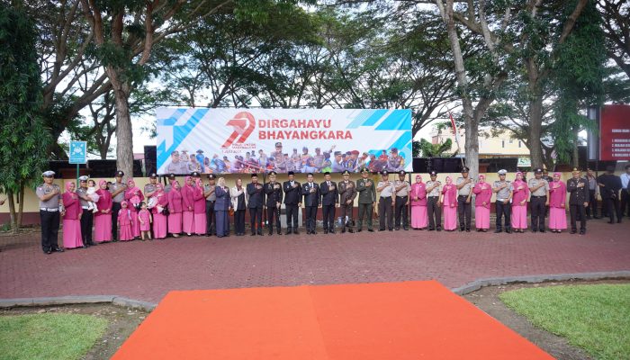 Peringati Hari Bhayangkara ke-79, Kapolres Luwu : Bekerjalah dengan Hati-Hati dan Presisi