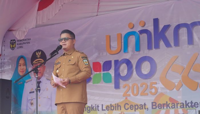 Wabup Luwu Resmi Tutup Pameran UMKM Expo 2025 yang Dilaksanakan di Jalan Poros Jalur 2 Belopa