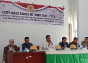 DPRD Luwu Utara Dapil V Gelar Reses Masa Sidang III Tahun 2024-2025 di Sabbang Selatan