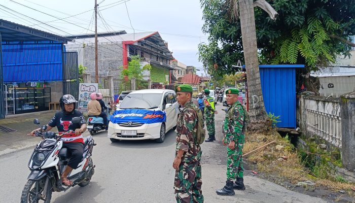 Kodim 1403/Palopo Lakukan Pengamanan Rapat Pleno Penetapan Wali Kota dan Wakil Wali Kota Palopo Terpilih