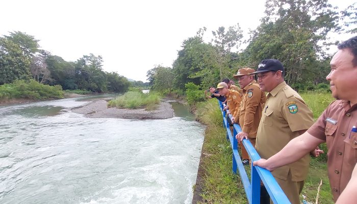 Tanggapi Keluhan Petani, Bupati Luwu Tinjau Kondisi Bendungan dan Saluran Irigasi di Suli Barat dan Larompong