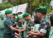 Kodim 1403 Palopo Gelar Tradisi Satuan Penyambutan Dandim Baru