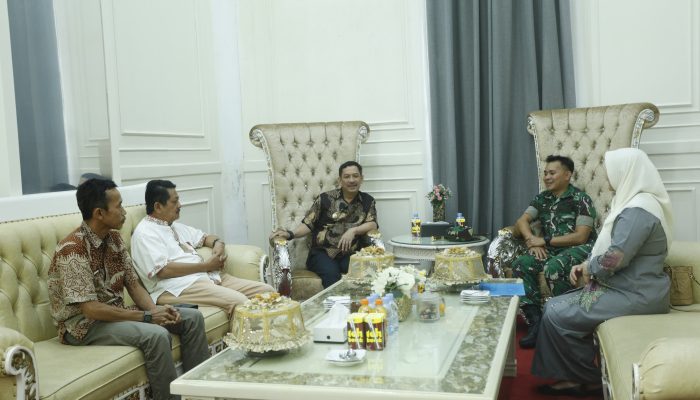 Didampingi Ketua Persit, Dandim 1403/Palopo Silaturahmi Dengan Pj. Wali Kota Palopo