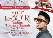 Malam Ramah Tamah HUT Kemerdekaan, Pemda Lutra Akan Hadirkan Jebolan Indonesian Idol