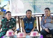 Bantu Masyarakat Atasi Kesulitan Air Bersih, Dandim 1403/Palopo Letakkan Batu Pertama Pekerjaan Pipanisasi Kodam XIV/Hasanuddin