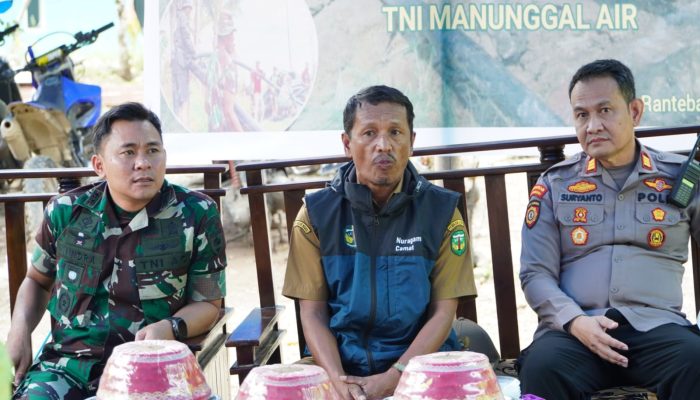 Bantu Masyarakat Atasi Kesulitan Air Bersih, Dandim 1403/Palopo Letakkan Batu Pertama Pekerjaan Pipanisasi Kodam XIV/Hasanuddin