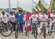 Ketua DPRD Luwu Utara Ikuti Sepeda Santai Merah Putih Dalam Rangka Meriahkan HUT ke-80 Kemerdekaan RI