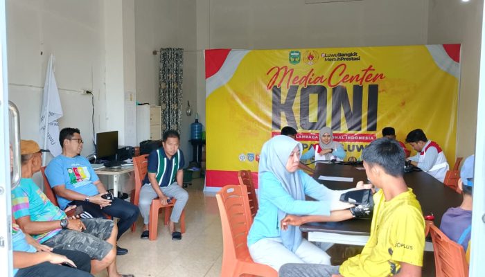 KONI Luwu Jalin Kerja Sama Strategis dengan IDI Cabang Luwu Untuk Periksa Kesehatan Rutin Para Atlet