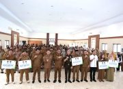 Bupati Luwu Buka Sosialisasi Perlindungan Peserta dan Manfaat Program BPJS Ketenagakerjaan Bagi Ekosistem Desa