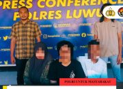 Miliki Sabu 63 Sachet, Satresnarkoba Polres Luwu Amankan Tiga Terduga Pelaku di Desa Puty
