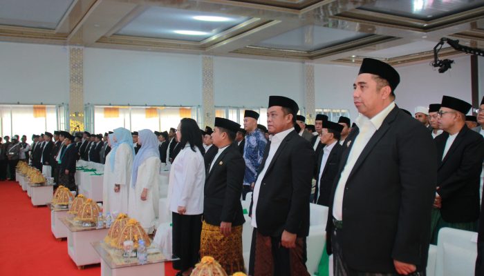 Bupati Luwu Hadiri Pembukaan Musabaqah Qira’atil Kutub Internasional I di Wajo