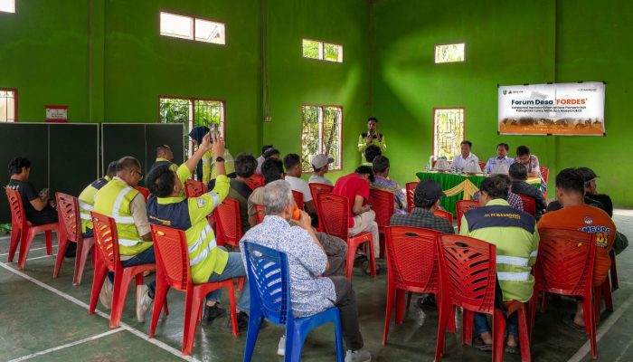 Pemkab Luwu Bersama PT MDA Inisiasi Penguatan Forum Desa Sebagai Wadah Dialog Partisipatif
