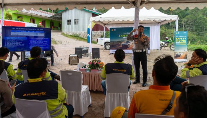 PT MDA Gandeng Polres Luwu Laksanakan Workshop Safety Riding
