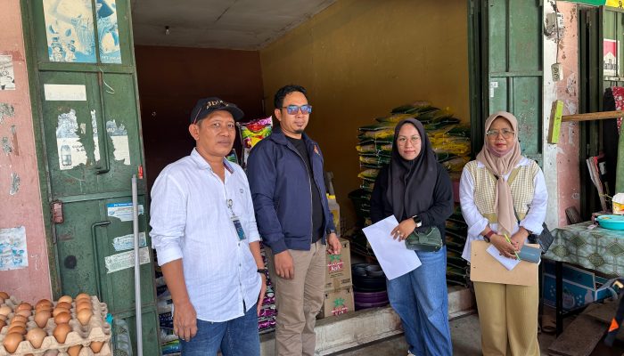 Satgas Pangan Polres Luwu Utara Gelar Pengawasan Harga Beras di Pasar, Temukan Penjualan di Atas HET