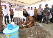 Siapkan Generasi  Qur’ani, Bupati Luwu Letakkan Batu Pertama Pembangunan Masjid Ma’had Qori Sulawesi (MQS) Luwu.