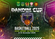 19 Tim Basket Berlaga Dalam Ajang Turnamen Basketball Dandim Cup 2025