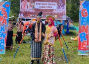 Kontingen Kwarcab Luwu Utara Wakili Sulsel Kenakan Pakaian Adat Baju Bodo di Peran Saka Tingkat Nasional