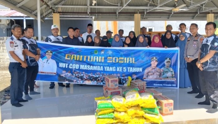 Gardu COD Masamba Bagikan Bantuan Sembako Kepada Anak Yatim Village dan Rumah Qur’an PPA di Yayasan Abulyatama Masamba