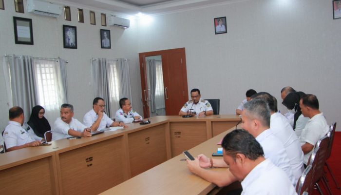 Bupati Luwu Pimpin Rakor Tindak Lanjut Penilaian Kinerja Pengelolaan Sampah