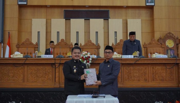 Wabup Luwu Serahkan LKPJ 2025, Kinerja Pemkab Luwu Tunjukkan Capaian Positif