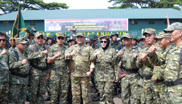 Bupati Luwu Hadiri Pembukaan Latsarmil, 12 Peserta Luwu Ikut Komcad