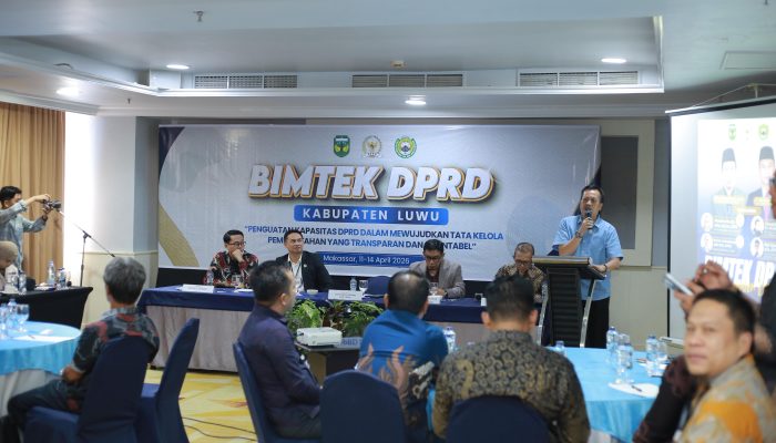 Tingkatkan Profesionalisme, DPRD Luwu Ikuti Bimtek Transparansi dan Akuntabilitas