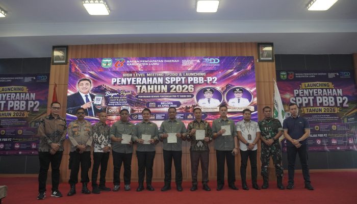 Bupati Luwu Dorong Optimalisasi Potensi PBB-P2 dan Perkuat Digitalisasi Pajak Daerah