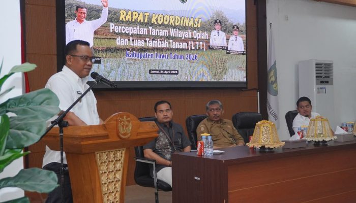 Bupati Luwu Dorong Penguatan Penyuluh untuk Percepatan Oplah dan LTT