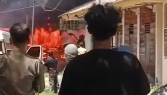 Bangunan Non Permanen Terbakar di RSUD Masamba, Penyebabnya Masih Dalam Penyelidikan