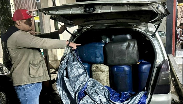 Aksi Ilegal BBM Subsidi Terbongkar, 168 Jerigen Biosolar Diamankan di Lutra