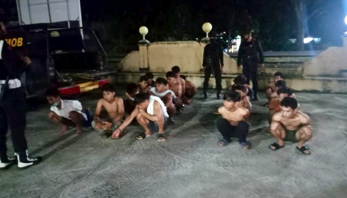Nyaris Bentrok! Polisi dan Brimob Amankan 19 Pemuda di Bua Luwu